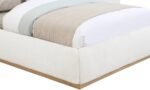 Vaughn Boucle Fabric Upholstered Bed - Image 6
