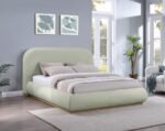 Vaughn Chenille Fabric Upholstered Bed - Image 2