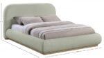 Vaughn Chenille Fabric Upholstered Bed - Image 9
