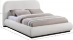 Vaughn Linen Textured Fabric Upholstered Bed - Image 9