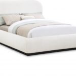 Vaughn Boucle Fabric Upholstered Bed