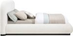 Vaughn Boucle Fabric Upholstered Bed - Image 4
