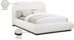 Vaughn Boucle Fabric Upholstered Bed - Image 10