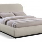 Vaughn Chenille Fabric Upholstered Bed