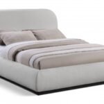 Vaughn Chenille Fabric Upholstered Bed