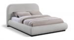 Vaughn Chenille Fabric Upholstered Bed