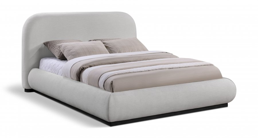39342.jpg Vaughn Chenille Fabric Upholstered Bed - Image 1