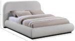 Vaughn Chenille Fabric Upholstered Bed - Image 4