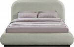 Vaughn Chenille Fabric Upholstered Bed - Image 3