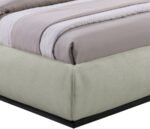 Vaughn Chenille Fabric Upholstered Bed - Image 6