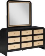 Siena Ash Wood And Natural Cane Dresser - Image 5