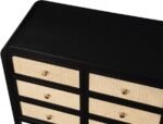 Siena Ash Wood And Natural Cane Dresser - Image 9