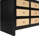 Siena Ash Wood And Natural Cane Dresser - Image 10