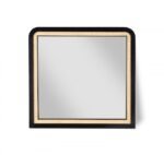 Siena Ash Wood And Natural Cane Frame Mirror