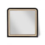 Siena Ash Wood And Natural Cane Frame Mirror