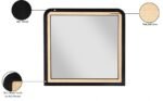 Siena Ash Wood And Natural Cane Frame Mirror - Image 6