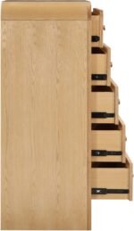 Siena Ash Wood And Natural Cane Chest - Image 4
