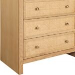 Siena Ash Wood And Natural Cane Chest - Image 8