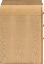 Siena Ash Wood And Natural Cane Nightstand - Image 5