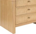 Siena Ash Wood And Natural Cane Nightstand - Image 8
