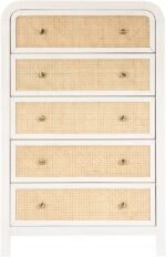 Siena Ash Wood And Natural Cane Chest - Image 3