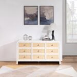Siena Ash Wood And Natural Cane Dresser - Image 2