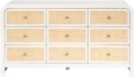 Siena Ash Wood And Natural Cane Dresser - Image 3