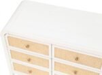Siena Ash Wood And Natural Cane Dresser - Image 9