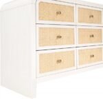 Siena Ash Wood And Natural Cane Dresser - Image 10
