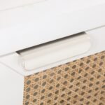 Cole Solid Wood And Natural Cane Nightstand - Image 11