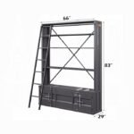 Cargo Bookcase W/Ladder - Image 2