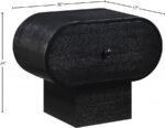 Harlow Solid Wood And Oak Veneer Nightstand - Image 11