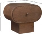 Harlow Solid Wood And Oak Veneer Nightstand - Image 11