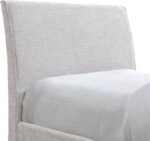 Myles Chenille Fabric Upholstered Twin Trundle Bed - Image 6