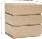 Zaylan Oak Veneer Night Stand - Image 10