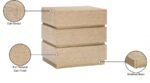 Zaylan Oak Veneer Night Stand - Image 11