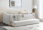 Arlo Boucle Fabric Upholstered Twin Daybed - Image 2