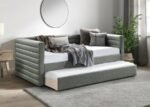 Beverly Vegan Leather Upholstered Twin Daybed - Image 2