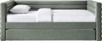 Beverly Vegan Leather Upholstered Twin Daybed - Image 3