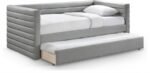 Beverly Vegan Leather Upholstered Twin Daybed