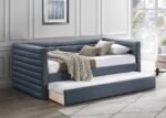 Beverly Vegan Leather Upholstered Twin Daybed - Image 2