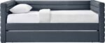 Beverly Vegan Leather Upholstered Twin Daybed - Image 3