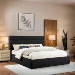 Adam Boucle Fabric Upholstered Bed - Image 2