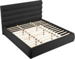 Adam Boucle Fabric Upholstered Bed - Image 6