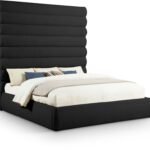 Adam Boucle Fabric Upholstered Bed