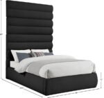Adam Boucle Fabric Upholstered Bed - Image 9
