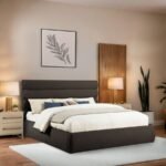 Adam Boucle Fabric Upholstered Bed - Image 2