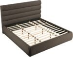 Adam Boucle Fabric Upholstered Bed - Image 6