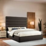 Adam Boucle Fabric Upholstered Bed - Image 2