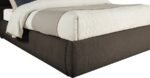 Adam Boucle Fabric Upholstered Bed - Image 7
